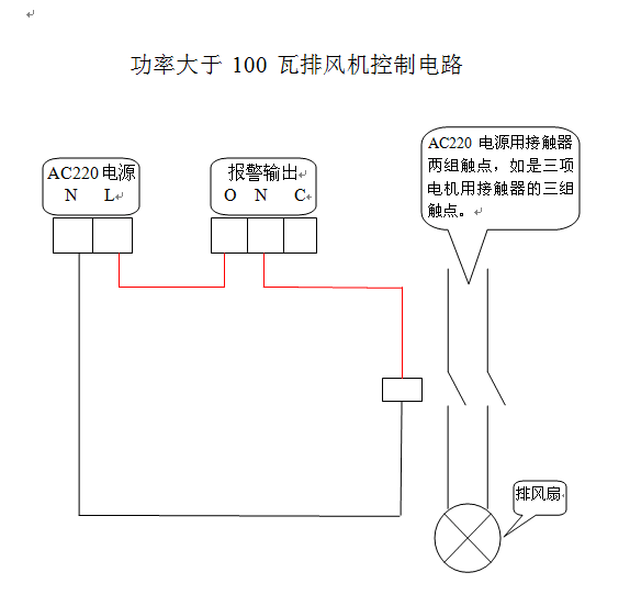 氣體報警控制器如何聯鎖設備